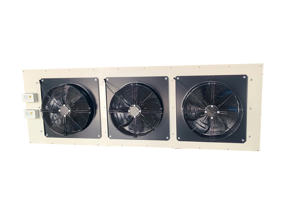 High-power outer rotor square motor air cooler