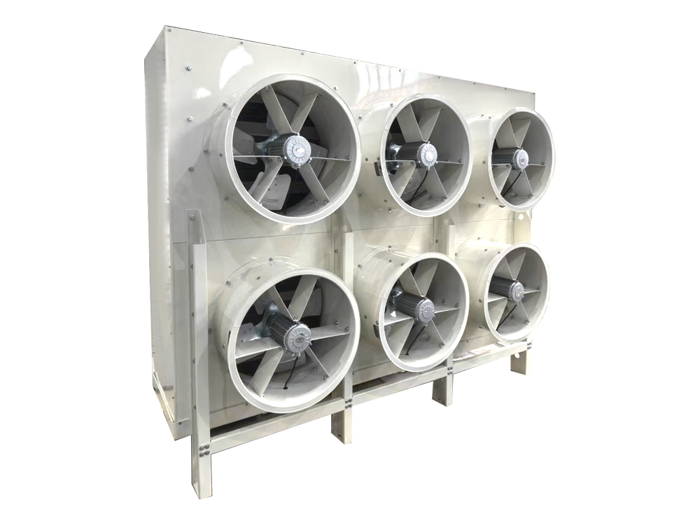 Floor-standing side-discharge two-row long-distance air supply air cooler Floor-standing side-discharge two-row long-distance air supply air cooler