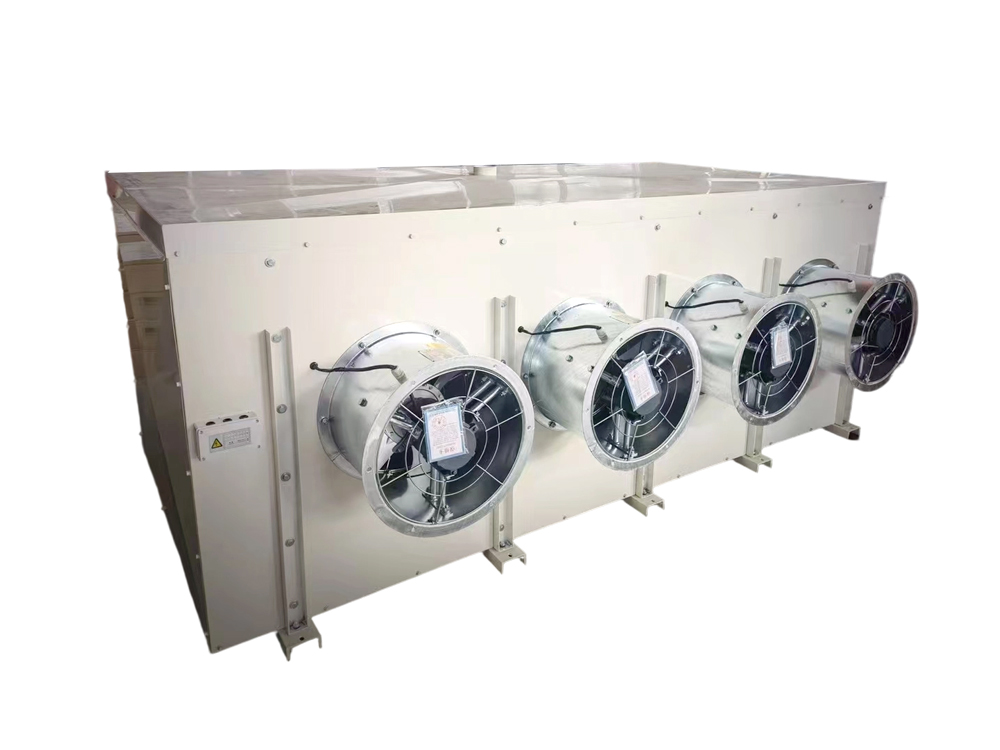 Floor-standing high-speed two-stage air cooler