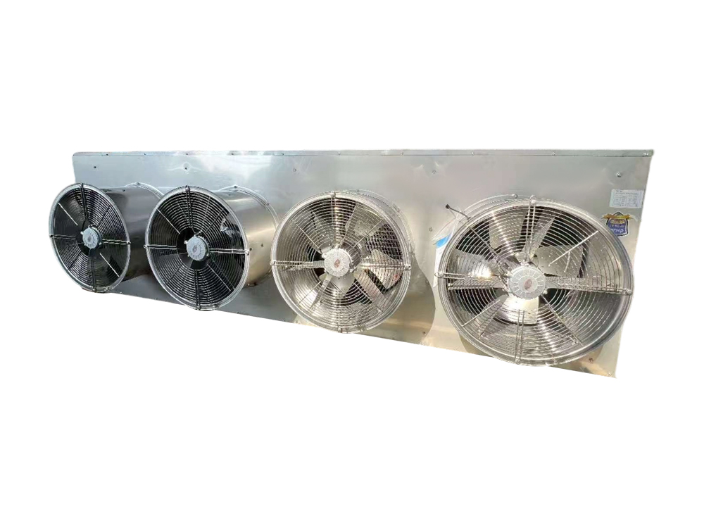 Stainless steel duct, duct-mounted stainless steel mesh cover air cooler