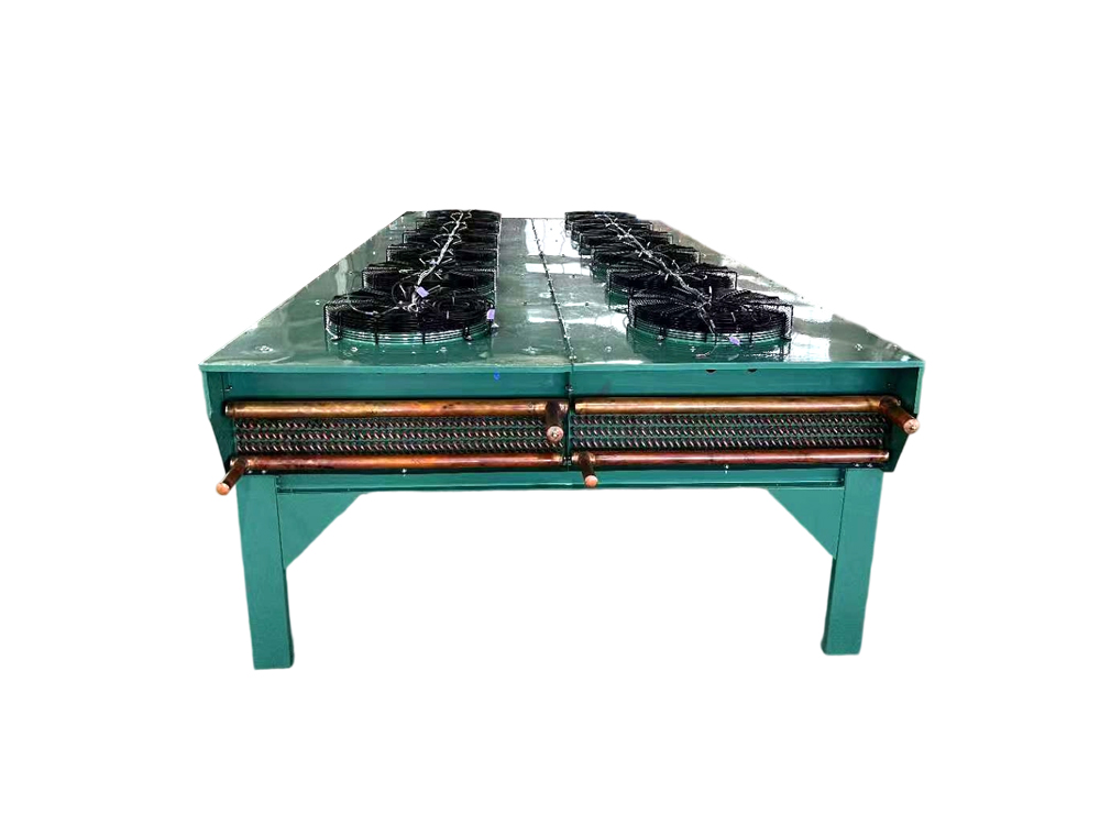 Floor-standing piano-shaped condenser