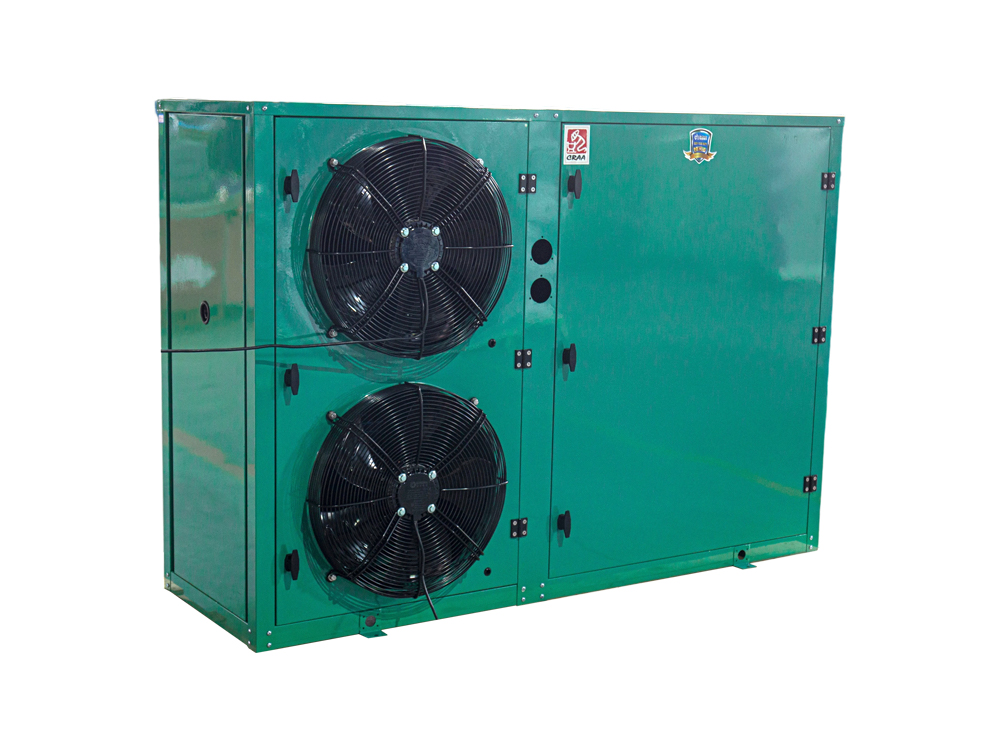 Side door box type H type condenser