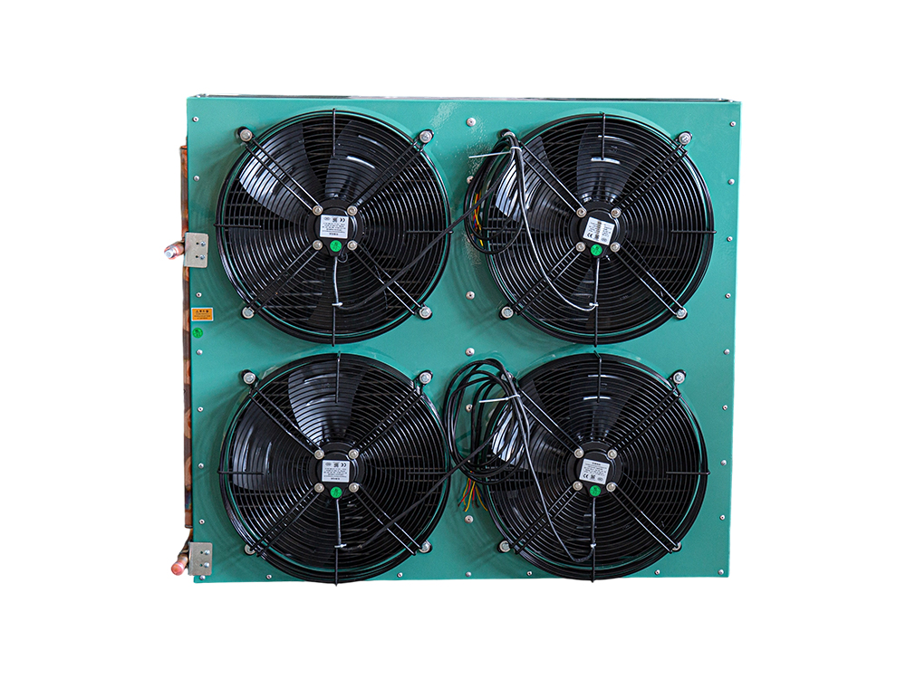 Four-wind plate H-type condenser