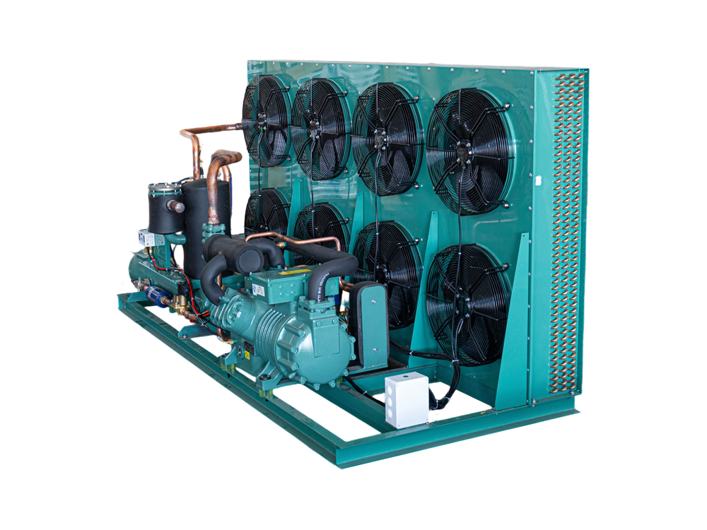 25HP two-stage compressor open packing condensing unit