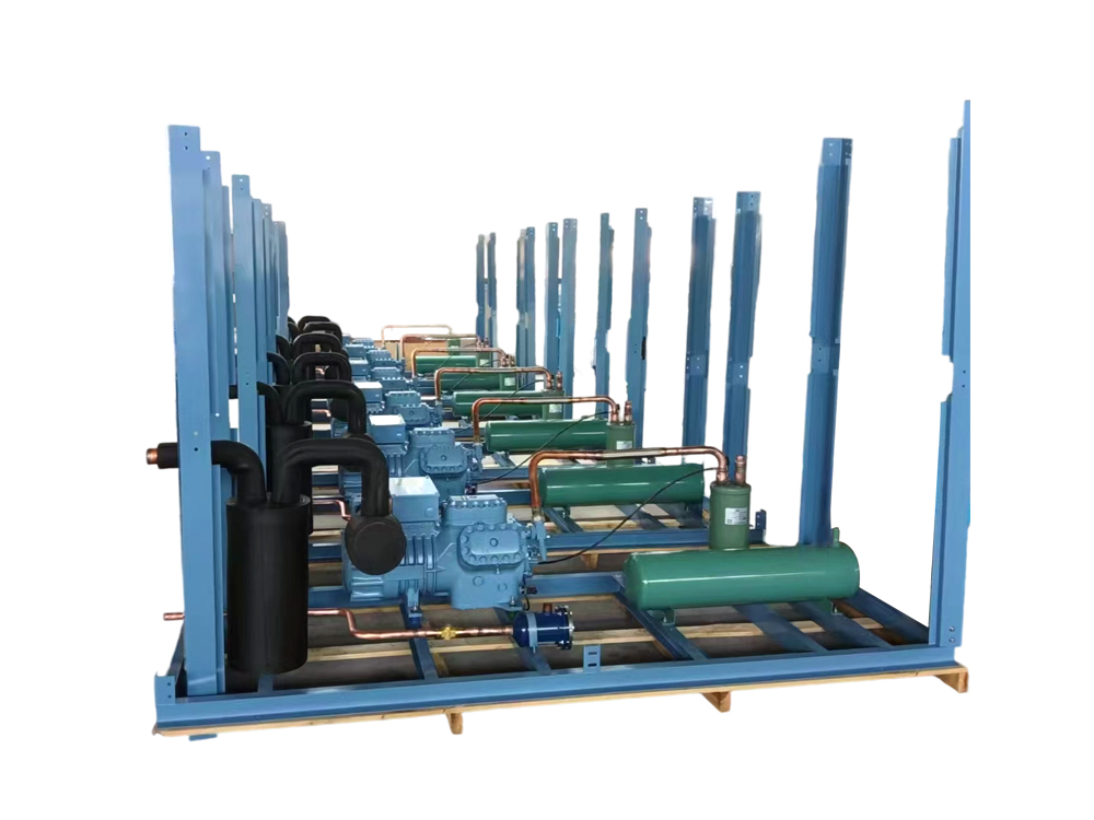 V-type box-type condensing unit with built-in Laifukang compressor