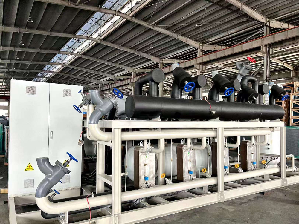 Customized multi-parallel screw compressor units